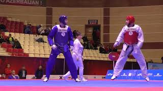 Belgium vs USA. Male. World Taekwondo World Cup Team Championships, Baku-2016.