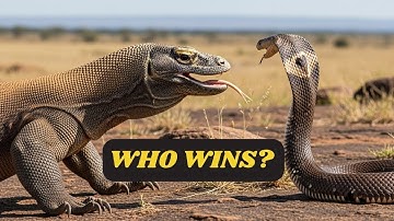 Komodo Dragon vs King Cobra – Real Jungle Fight
