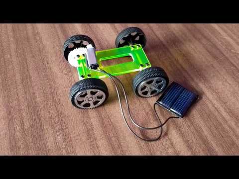 How To Make A Solar Power Car DIY