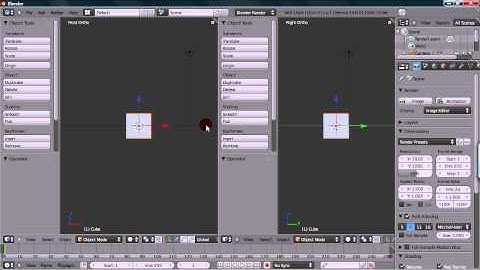 Blender Basics 3. Splitting Windows