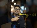Day-21 of 50 day challenge | last chance December #shorts #viral #50dayschallenge