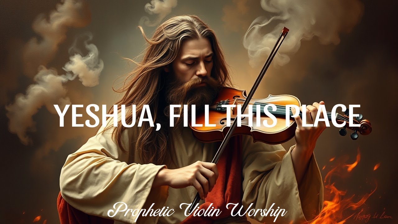 Prophetic Violin Worship | YESHUA, FILL THIS PLACE | Background Worship ...