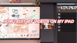 HOW I EDIT MY YOUTUBE VIDEOS ON MY iPAD USING CUTE CUT PRO 2021 | EASY AESTHETIC EDITING screenshot 5