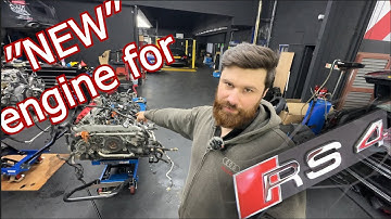 We bought another engine for the Audi RS4 and why we don