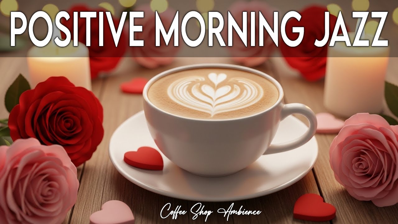 Positive Morning Jazz ☕ Good Mood Coffee Jazz Music & Bossa Nova Instrumental for Work,Study & Relax