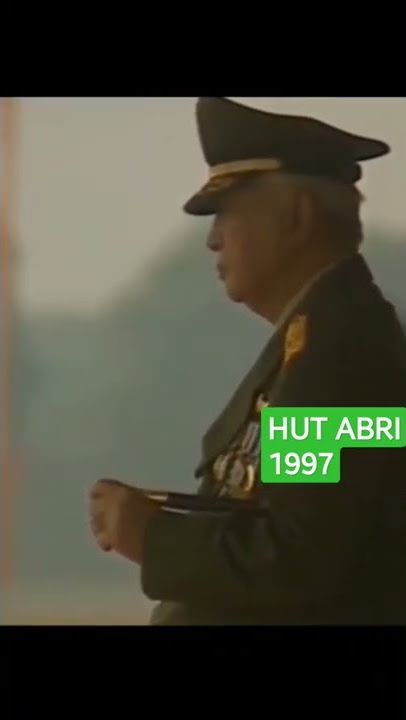 HUT ABRI 1997 TERAKHIR PAK SOEHARTO JADI INSPEKTUR UPACARA #short