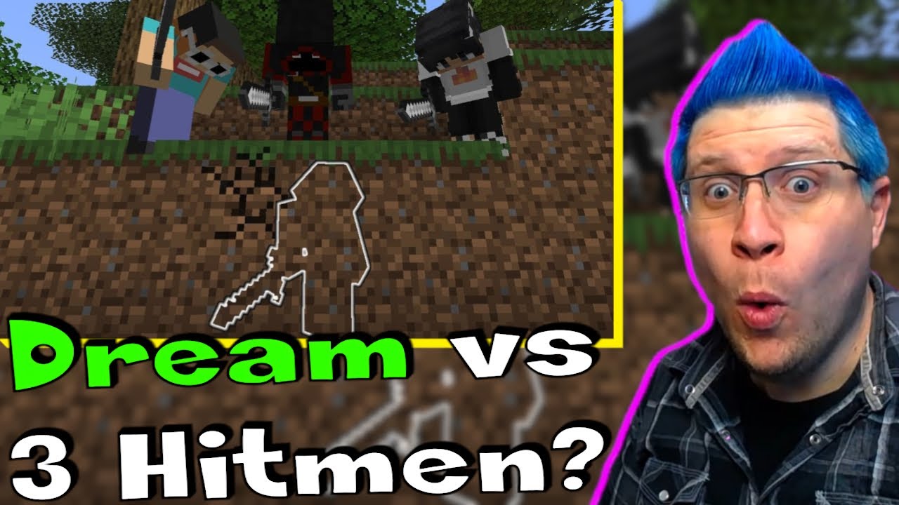Download Minecraft Survivor VS 3 Hitmen! Dream's $20K Challenge COMMENTARY!