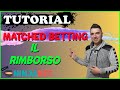 GUADAGNARE ONLINE: Ho provato il MATCHED BETTING! - YouTube
