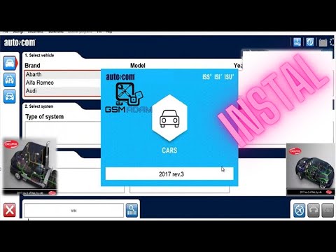 How to install the software AUTOCOM Delphi 2017 R.3 So installieren Sie die Software , programvaren