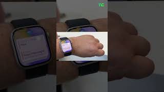 Apple Watch Double Tap | Apple Event 2023 | TechCrunch