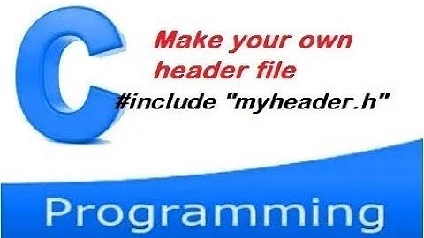 how to create own header file ||Hindi ||  LIP™ ||