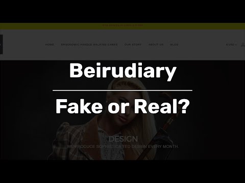 Beirudiary.com (Handmade Cane Scam) | Fake or Real? » Fake Website Buster