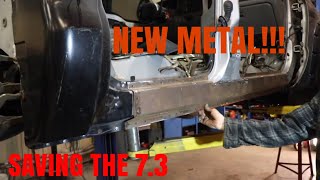 Superduty F350 Rocker and Cab corner replacement :