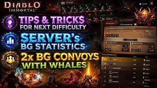 TIPS & TRICKS FOR NEXT DIFFICULTY JUMP. SERVER PVP LEADERBOARDS + 2x BGs WITH WHALES
