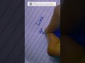 Liza - Name Writing।। Simple Cursive Handwriting ✍️✍️✍️#pritieducation