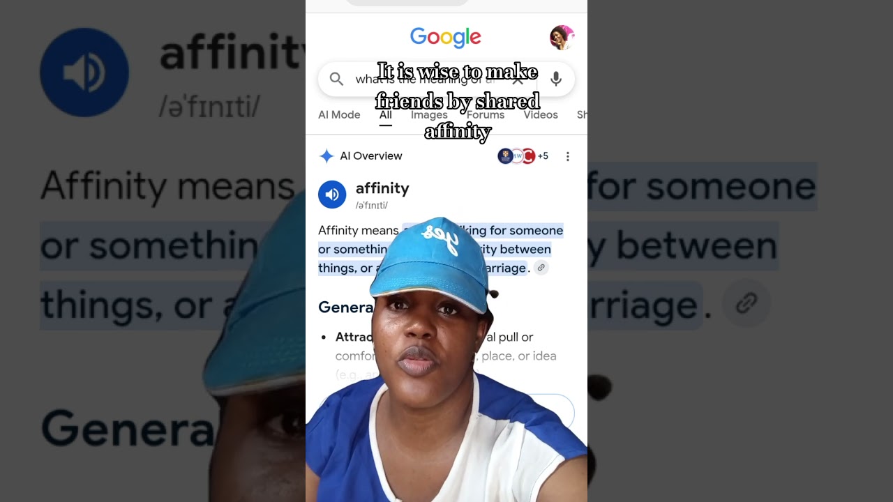 Sharing Affinity in friendship and relationships