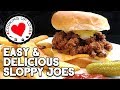 Homemade Sloppy Joe Recipe | Easy &amp; Delicious | Cooking Up Love