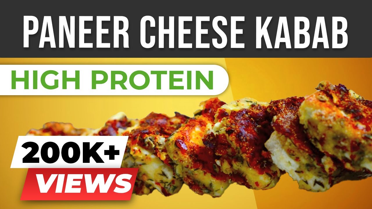 HEALTHY Paneer Recipes - Paneer Cheese Kabab | HIGH ...