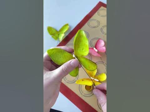 🦋 БАБОЧКИ из Вафельной Бумаги за 15 минут от @pro.moi.tort🦋Waffle Paper ...