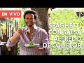 Espagueti con salsa Alfredo de coliflor