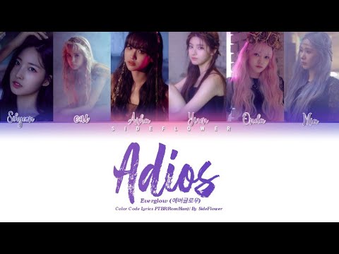 EVERGLOW (에버글로우) - Adios Color Code Lyrics PTBR/Ram/Hom
