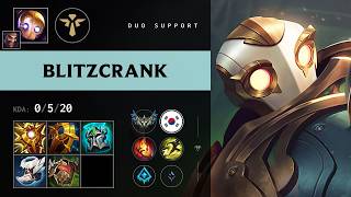 Blitzcrank Support vs Soraka - KR Challenger Patch 26.19