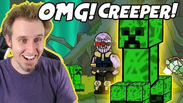 I MADE A MINECRAFT CREEPER but in SCRIBBLENAUTS!
