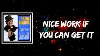 Willie Nelson - Nice Work If You Can Get It (Lyrics)