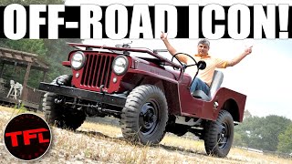 I OffRoad a Jeep CJ2A: Here's Why It's Better Than A New Wrangler!