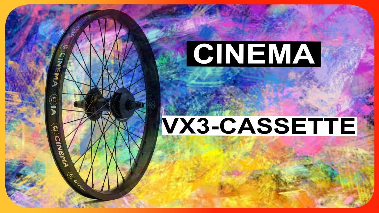 Cinema VX3 888 Cassette Wheel - YouTube