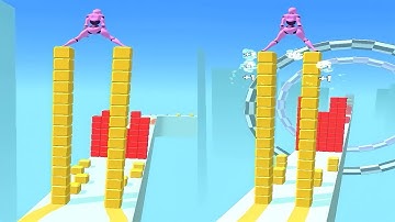 STACK SURF 3D Mobile Game All Levels Gameplay Walkthrough Android, iOS New Update Max Trailers