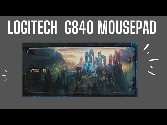 Logitech G840 XL Gaming Mouse Pad League of Legends Edition