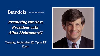 Predicting the Next President with Allan Lichtman ’67