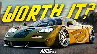 The brand new mclaren f1 in need for speed heat! introduced today with
latest update costs $5 and comes its own progression thread. how fast
is it? ...
