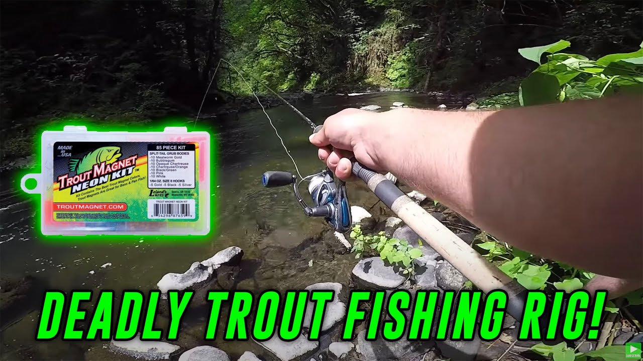 How To Drift Fish TROUT MAGNETS. (VERY Effective!) 