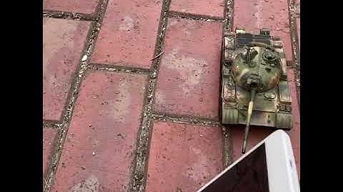 Best homemade Android APP Bluetooth remote controll rc tank 1:35 scale RC tank conversion