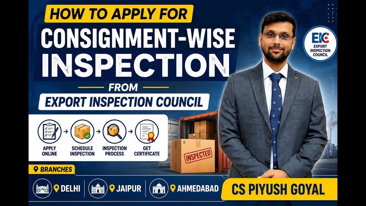 Export Consignment Example How to Apply for Consignment-Wise Inspection | How to do Export ...