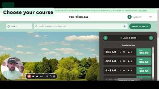 How to Book a Tee-Time with Tee-Time.ca