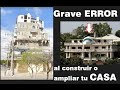 Error al construir o ampliar tu Casa