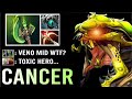 Most cancer hero mid is back parasma  skadi venomancer vs pro jugg  100 slow cant move dota 2