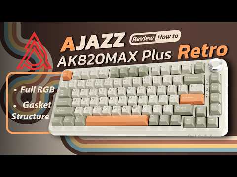 AJAZZ AK820 MAX Plus Retro RGB คีย์บอร์ดสไตล์ Retro เสียงนุ่ม ในราคาสุดคุ้ม | Hyper Pixel EP. 400
