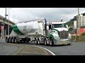 New Zealand Trucks, Rigs leaving the City (WGTN) #truck #semitruck #lorry