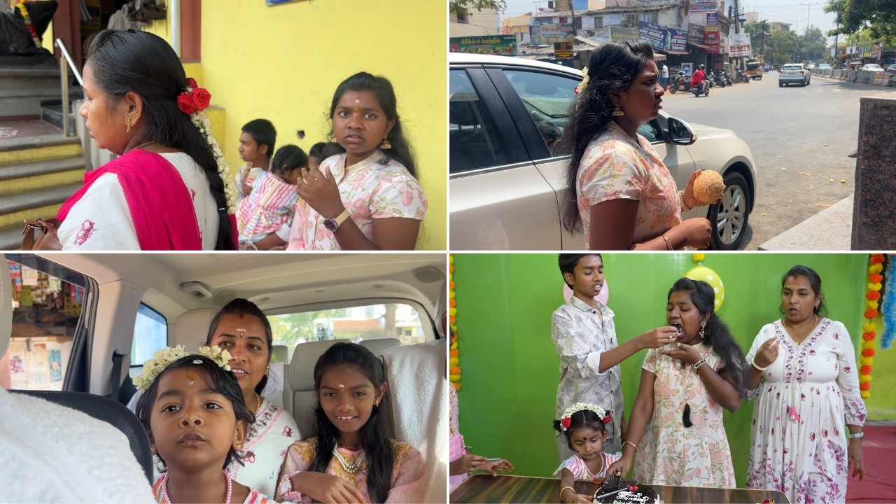 புவனா birthday ஷாப்பிங் and Celebration .19 வயசுக்கு 19 Gift வாங்கிட்டோம் | Mrs.Abi Family.