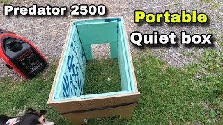 Cheap Portable Generator Quiet Box / Predator 2500