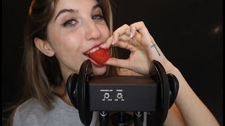 Crispy Watermelon ASMR ~ Amazing 😛 Sounds