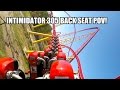 Intimidator 305 Roller Coaster Back Seat POV 60 FPS Kings Dominion Amusement Park Virginia