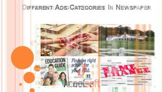 Book online Ad in Indian Newspaper
