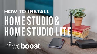 How to Install Your Home Studio or Home Studio Lite Cell Signal Booster | weBoost