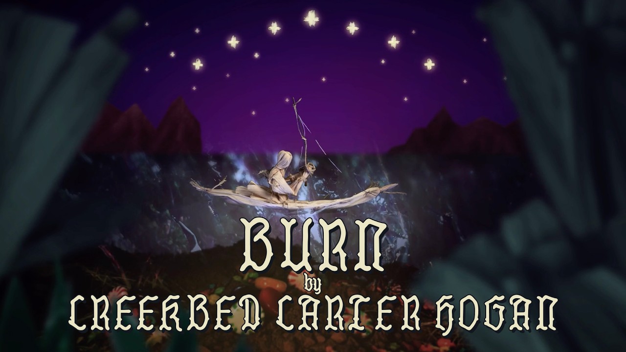 Watch Creekbed Carter Hogan - "Burn" (official music video) on YouTube Watch Creekbed Carter Hogan - "Burn" (official music video) on YouTube