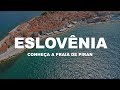 Conheça a praia de Piran - Piran | Eslovênia - Ep. 4